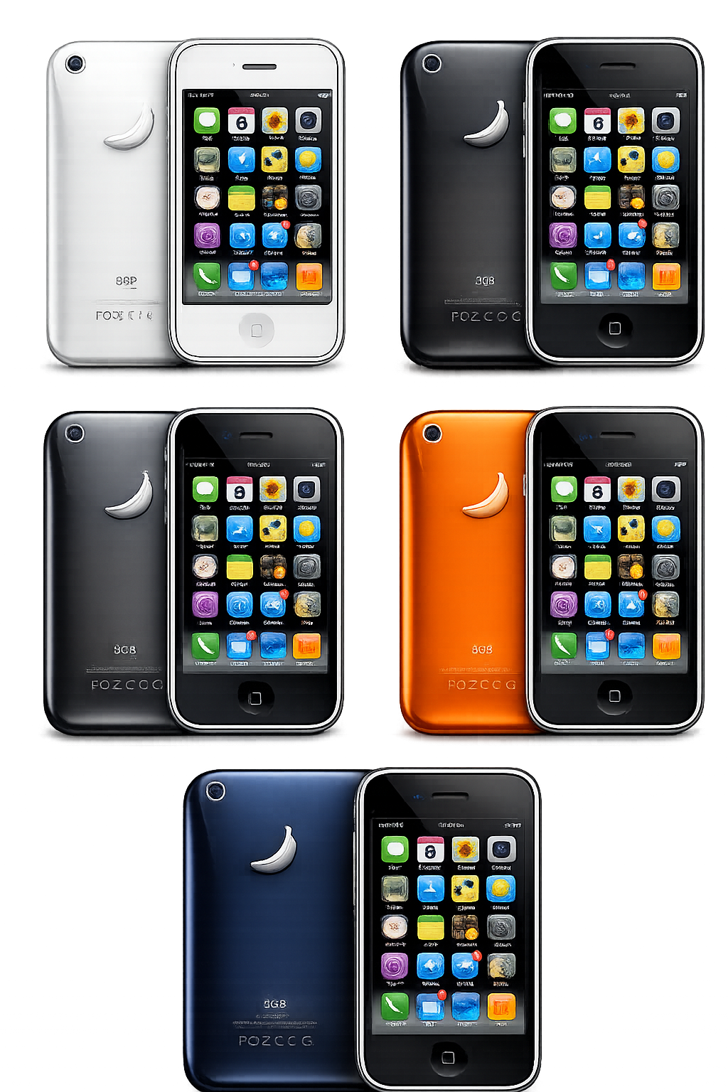 Alle Cabana Phone Farben